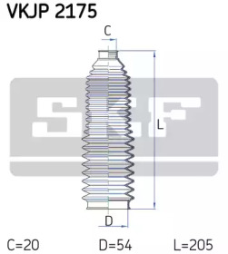 SKF VKJP 2175 SKF VKJP 2175